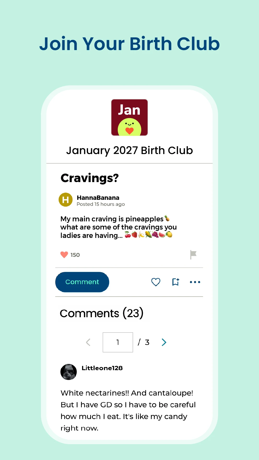 Pregnancy App & Baby Tracker screenshot